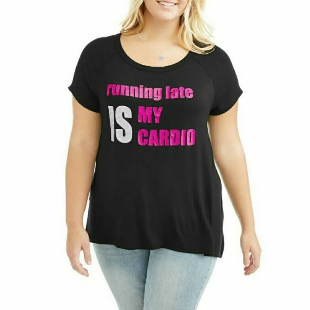 Eye Candy Hi - Lo Graphic Tee With Cutout Back - Picture 10 of 10